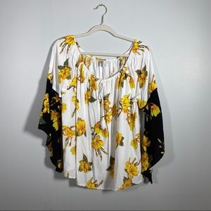 Eat 1946 Peasant Top, Size XL